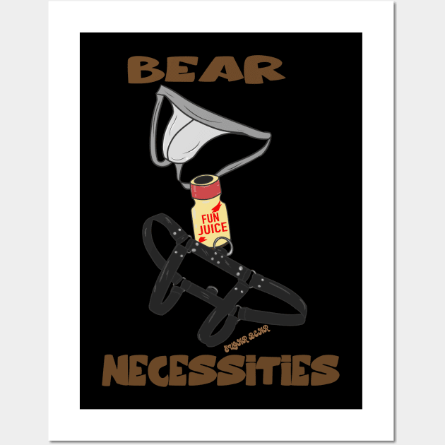 Bear necessities Wall Art by Sugar bear 